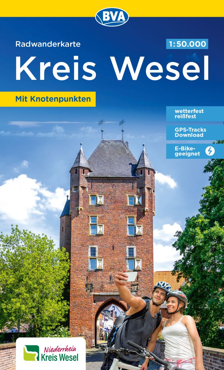 Titelseite Radwanderkarte